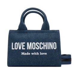 Torebka LOVE MOSCHINO. Niebieskie torebki klasyczne Love Moschino, bez wzorów, bez dodatków. Za 839.99 zł.