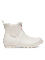 Hunter Kalosze HFW-001 Biały. Białe kalosze Hunter, bez wzorów, z kauczuku. Za 219.99 zł.