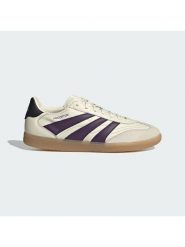Adidas Skórzane sneakersy "Predator Freestyle" w kolorze beżowym rozmiar: 42 2/3. Brązowe trampki Adidas, bez wzorów, bez zapięcia. Za 242.75 zł.