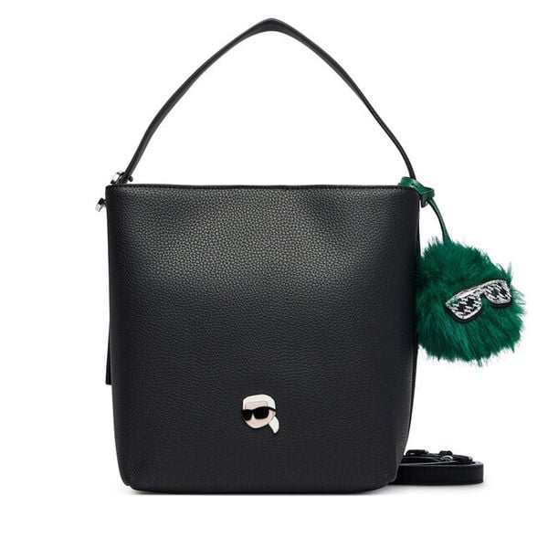 Torebka KARL LAGERFELD. Czarne torebki klasyczne KARL LAGERFELD, bez wzorów, bez dodatków. Za 849.99 zł.