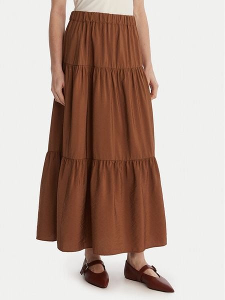 Marella Spódnica maxi Ciocca 2613101084 Brązowy Regular Fit. Brązowe spódnice Marella, bez wzorów, z wiskozy, maxi. Za 659.99 zł.