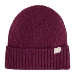 Czapka damska zimowa Ribbed Basic. Czerwone czapki Regatta, bez wzorów, prążkowane. Za 229.99 zł.