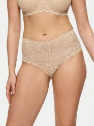 Triumph Figi klasyczne z wysokim stanem Amourette 10210675 Beżowy. Brązowe figi Triumph, bez wzorów, z syntetyku. Za 109.99 zł.