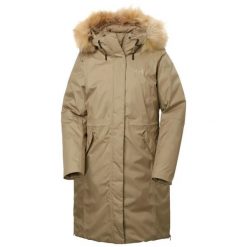 Parka dla kobiet Helly Hansen Vega. Brązowe parki Helly Hansen, na lato, l, z futra, bez kaptura. Za 1,279.20 zł.