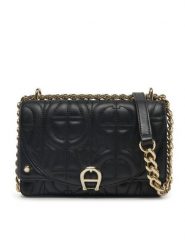 Aigner Torebka 135315 Czarny. Czarne torebki klasyczne Aigner, bez wzorów, ze skóry, bez dodatków. Za 1,959.00 zł.