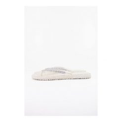 Sandały ILSE JACOBSEN CHEERFUL03G CHANCLA Beżowy. Brązowe sandały Ilse Jacobsen, bez wzorów, z gumy, bez obcasa, bez zapięcia. Za 171.99 zł.
