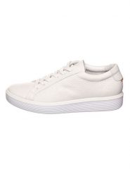 Ecco Sneakersy "SOFT 60" w kolorze białym rozmiar: 37. Białe trampki ecco, bez wzorów, ze skóry, bez zapięcia. Za 321.39 zł.