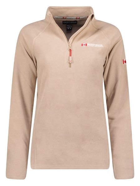 ANAPURNA Bluza polarowa w kolorze beżowym rozmiar: XXL. Brązowe bluzy ANAPURNA, xxl, bez wzorów, z polaru, bez kaptura. Za 65.54 zł.