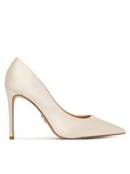 Steve Madden Szpilki Thrive Pump 11003887 Biały. Białe szpilki Steve Madden, bez wzorów, z materiału, bez obcasa, na szpilce, bez zapięcia. Za 519.99 zł.