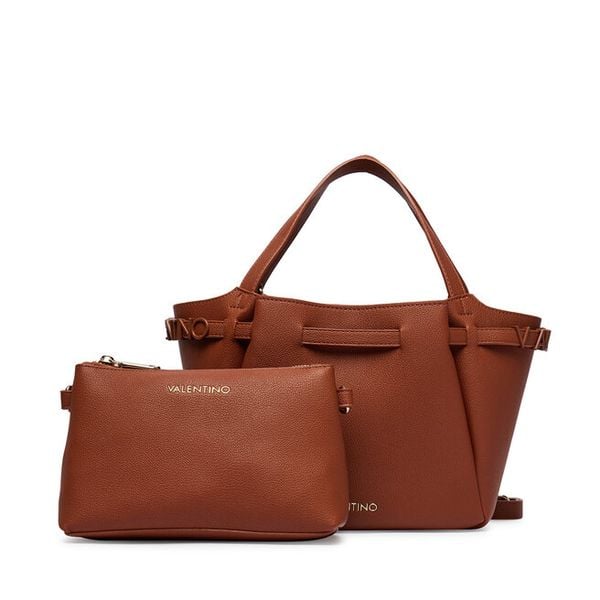 Torebka Valentino. Brązowe torebki klasyczne Valentino, bez wzorów, bez dodatków. Za 416.99 zł.