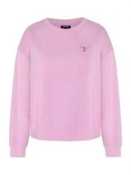 Chiemsee Bluza w kolorze fioletowym rozmiar: XS. Różowe bluzy Chiemsee, xs, bez wzorów, z bawełny, bez kaptura. Za 100.99 zł.