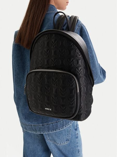 MEXX Plecak EO-MEXX-L-017-09 Czarny. Czarne plecaki Mexx, bez wzorów, z materiału. Za 194.99 zł.