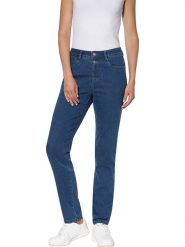 Heine Dżinsy - Slim fit - w kolorze niebieskim rozmiar: 38. Niebieskie jeansy Heine, bez wzorów. Za 43.88 zł.