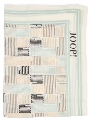 JOOP! Szalik Kobiety Bawełna biały|zielony|brązowy, ONE SIZE. Białe szaliki Joop!, bez wzorów, z bawełny. Za 229.95 zł.