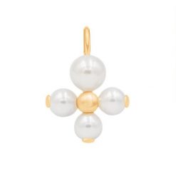 Zawieszka Luck z perłami, pozłacana. Bransoletki Lilou, pozłacane. Za 199.00 zł.