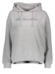 Pepe Jeans Bluza w kolorze szarym rozmiar: L. Szare bluzy Pepe Jeans, l, bez wzorów, z jeansu, z kapturem. Za 171.68 zł.