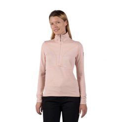 Bluza Rossignol W Blackside Fleece HZ różowa. Czerwone bluzy sportowe Rossignol, na zimę, s, bez wzorów, bez kaptura. Za 389.99 zł.