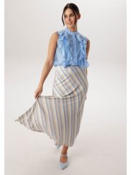 Aniston Spódnica w kolorze beżowo-błękitnym rozmiar: 40. Brązowe spódnice Aniston, bez wzorów, midi. Za 130.99 zł.