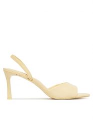 Aldo Sandały Andya 14295882 Żółty. Żółte sandały Aldo, bez wzorów, ze skóry, bez obcasa, na szpilce, bez zapięcia. Za 359.99 zł.