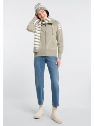 ELBSAND Bluza "Kalea" w kolorze beżowym rozmiar: S. Brązowe bluzy ELBSAND, s, bez wzorów, z bawełny, bez kaptura. Za 208.83 zł.