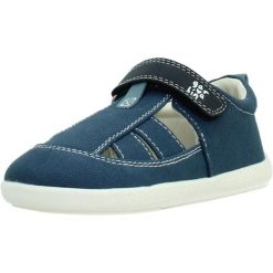 Sandały GARVALIN 262341G Niebieski. Niebieskie sandały Garvalin, bez wzorów, z tkaniny, sportowe, bez obcasa, bez zapięcia. Za 163.99 zł.