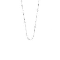 Naszyjnik z kulkami posrebrzany. Naszyjniki Lilou, posrebrzane. Za 119.00 zł.