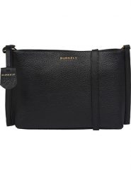 Burkely Skórzana torebka w kolorze czarnym - 33 x 29 x 6 cm rozmiar: onesize. Czarne torby na ramię Burkely, bez wzorów, z materiału, na ramię, bez dodatków. Za 215.71 zł.