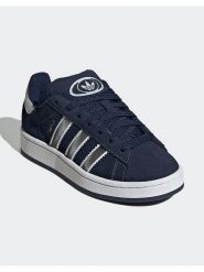 Adidas Skórzane sneakersy "Campus 00s" w kolorze granatowym rozmiar: 38. Niebieskie trampki Adidas, bez wzorów, bez zapięcia. Za 252.94 zł.