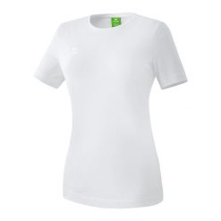 Koszulka damska Erima Teamsports T-shirt. Białe t-shirty Erima, l, bez wzorów, bez kołnierzyka, bez ramiączek. Za 79.99 zł.