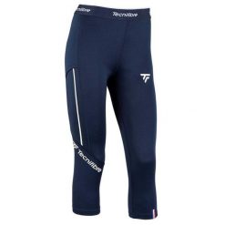 Legginsy Tecnifibre 3/4 Perf Tight marine M. Niebieskie legginsy TECNIFIBRE, l, bez wzorów. Za 230.00 zł.