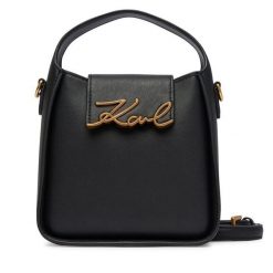 Torebka KARL LAGERFELD. Czarne torebki klasyczne KARL LAGERFELD, bez wzorów, bez dodatków. Za 1,099.00 zł.