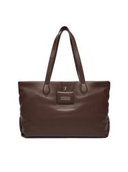 LOVE MOSCHINO Torebka JC4358PP0NKN0313 Brązowy. Brązowe torebki klasyczne Love Moschino, bez wzorów, ze skóry, bez dodatków. Za 949.99 zł.