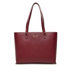 Torebka Nine West. Czerwone torebki klasyczne Nine West, bez wzorów, bez dodatków. Za 299.99 zł.