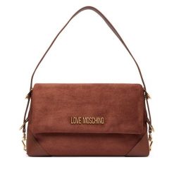 Torebka LOVE MOSCHINO. Brązowe torebki klasyczne Love Moschino, bez wzorów, bez dodatków. Za 919.99 zł.