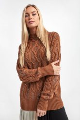 Sweter damski TWINSET. Swetry Twinset Milano, l, bez wzorów, bez ramiączek. W wyprzedaży za 875.07 zł.