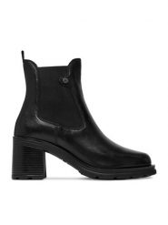 G-STAR Botki CEO-WI34-TRUST-04 Czarny. Czarne botki G-Star, bez wzorów, bez obcasa, na słupku, bez zapięcia. Za 379.99 zł.