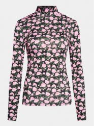 Edited Bluzka Manon Różowy Standard Fit. Czerwone bluzki Edited, bez wzorów, z syntetyku, bez kołnierzyka, bez ramiączek. Za 69.99 zł.