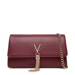 Torebka Valentino. Czerwone torebki klasyczne Valentino, bez wzorów, bez dodatków. Za 349.99 zł.