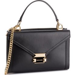 Torebka MICHAEL MICHAEL KORS - Whitney 30H8GWHM5L Black. Czarne torebki klasyczne MICHAEL Michael Kors, bez wzorów, ze skóry, bez dodatków. W wyprzedaży za 699.00 zł.