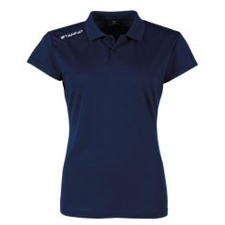 Damska koszulka polo Stanno Field. Niebieskie koszulki polo STANNO, l, bez wzorów, bez kołnierzyka, bez ramiączek. Za 150.50 zł.