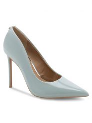 Nine West Szpilki WFA2676-1 Zielony. Zielone szpilki Nine West, bez wzorów, z syntetyku, bez obcasa, na szpilce, bez zapięcia. Za 229.99 zł.