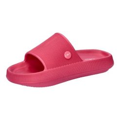 Klapki damskie CMP RUBY. Czarne klapki CMP, bez wzorów, z materiału, bez obcasa. Za 80.10 zł.