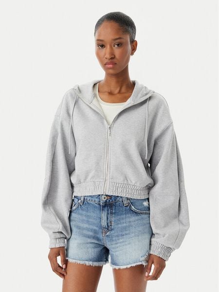 HUGO Bluza Dolpie 50563749 Szary Regular Fit. Szare bluzy Hugo, xl, bez wzorów, z bawełny, bez kaptura. Za 324.99 zł.