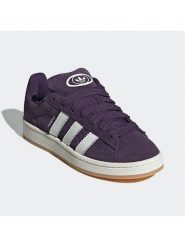 Adidas Skórzane sneakersy "Campus 00s" w kolorze fioletowym rozmiar: 41. Różowe trampki Adidas, bez wzorów, bez zapięcia. Za 359.32 zł.