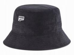 Kapelusz sportowy Puma Bucket Hat. Czarne kapelusze Puma, z aplikacjami, z bawełny. Za 98.85 zł.
