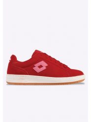 Lotto Sneakersy w kolorze czerwonym rozmiar: 42. Czerwone trampki Lotto, bez wzorów, bez zapięcia. Za 100.45 zł.