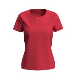 Damska Koszulka Lux. Czerwone koszulki sportowe STEDMAN, bez wzorów, bez ramiączek. Za 78.99 zł.