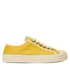 Trampki Novesta. Żółte trampki Novesta, bez wzorów, bez zapięcia. Za 289.99 zł.
