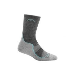 Damskie skarpety Light Hiker Lightweight Cushion Micro Crew Women. Szare skarpety DARN TOUGH, bez wzorów, z wełny. Za 179.99 zł.