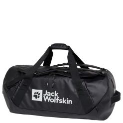 Torba podróżna Jack Wolfskin Expdn Duffle. Czarne torby podróżne Jack Wolfskin, bez wzorów. Za 579.99 zł.